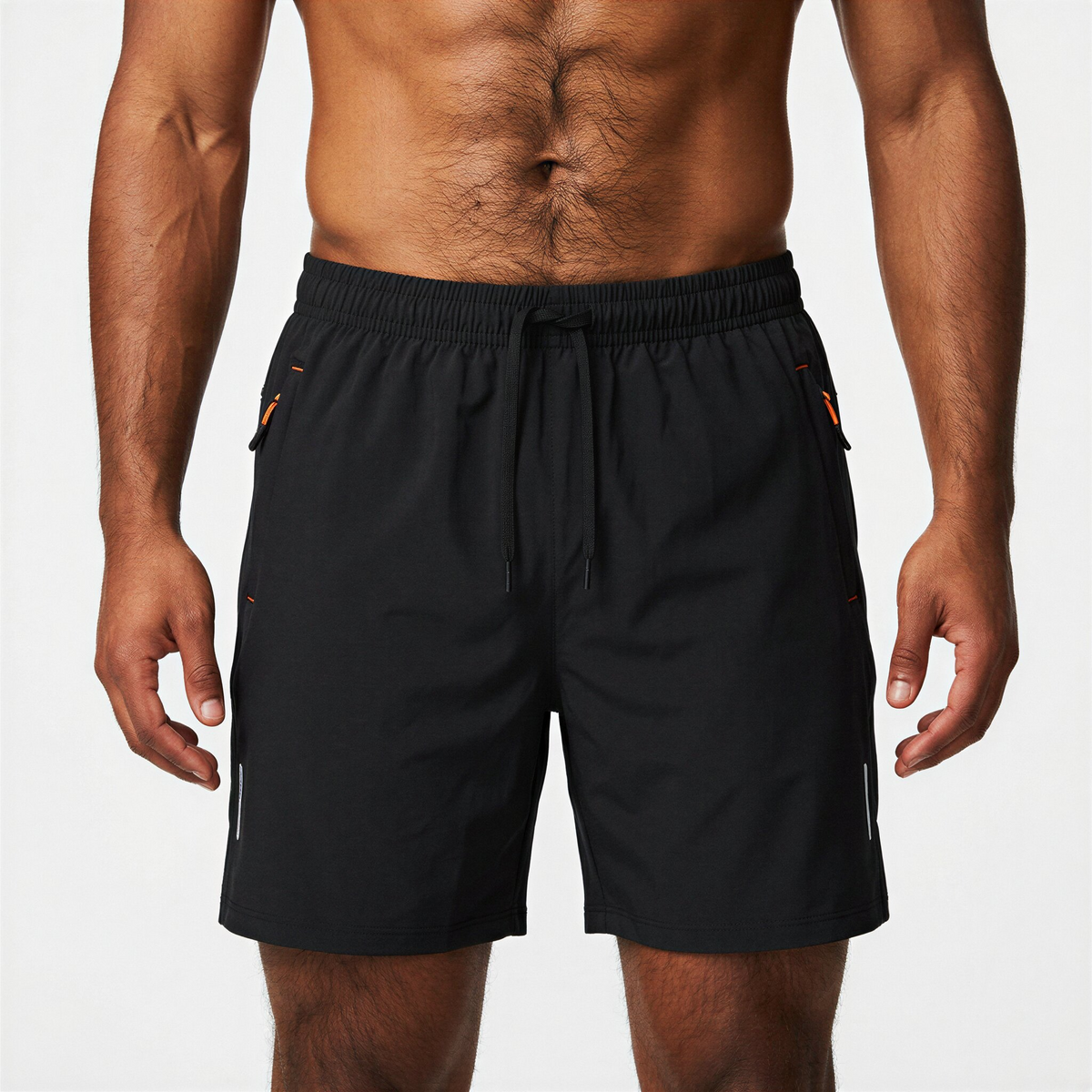 Men’s Performance Shorts with Zippered Pockets 7"